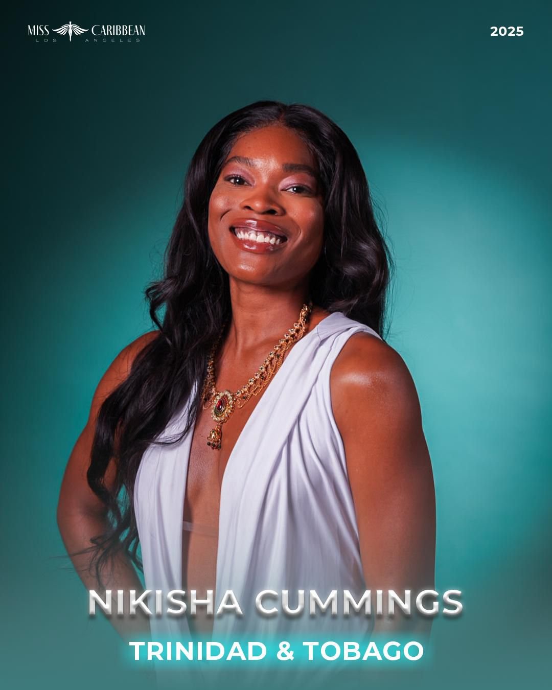 Miss Caribbean LA 2025 Nikisha Cummings to be Crowned Queen at Coronation Ceremony & Reception on Sunday